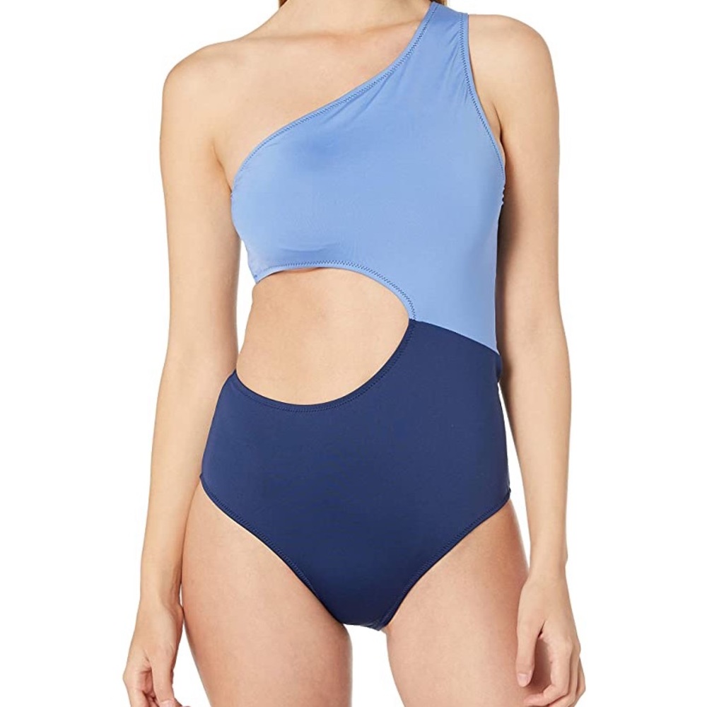 NWT Jessica Simpson one shoulder swim